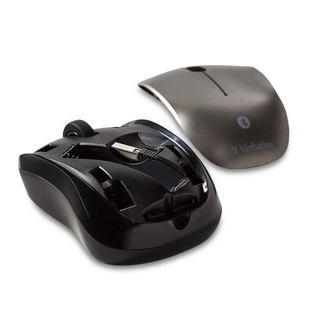 Bluetooth® Wireless Tablet Multi-Trac Blue LED Mouse – Graphite