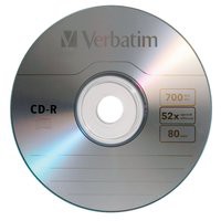 CD-R 700MB 52X with Branded Surface - 5pk Slim Case: CD-R - CD 