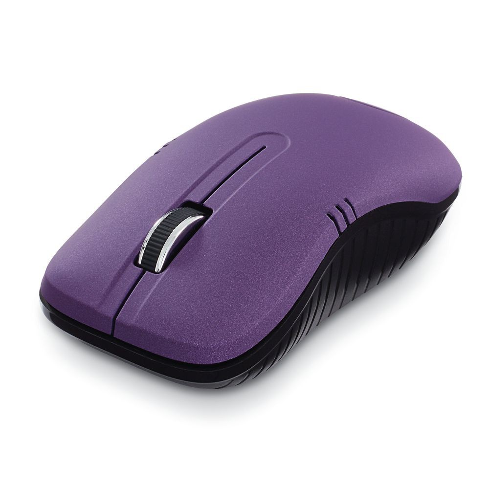 Wireless Notebook Optical Mouse, Commuter Series – Matte Purple 