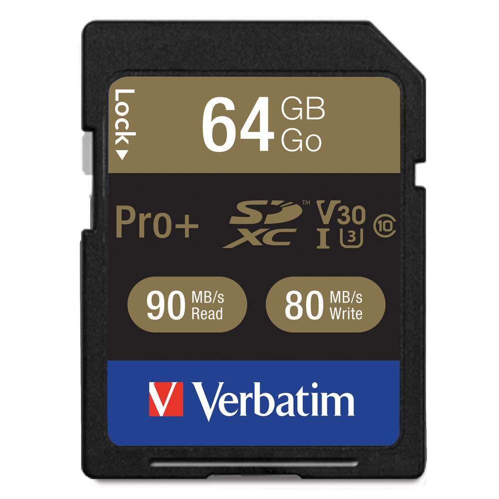 Tarjeta Micro SD XC 64GB Clase 10 Verbatim