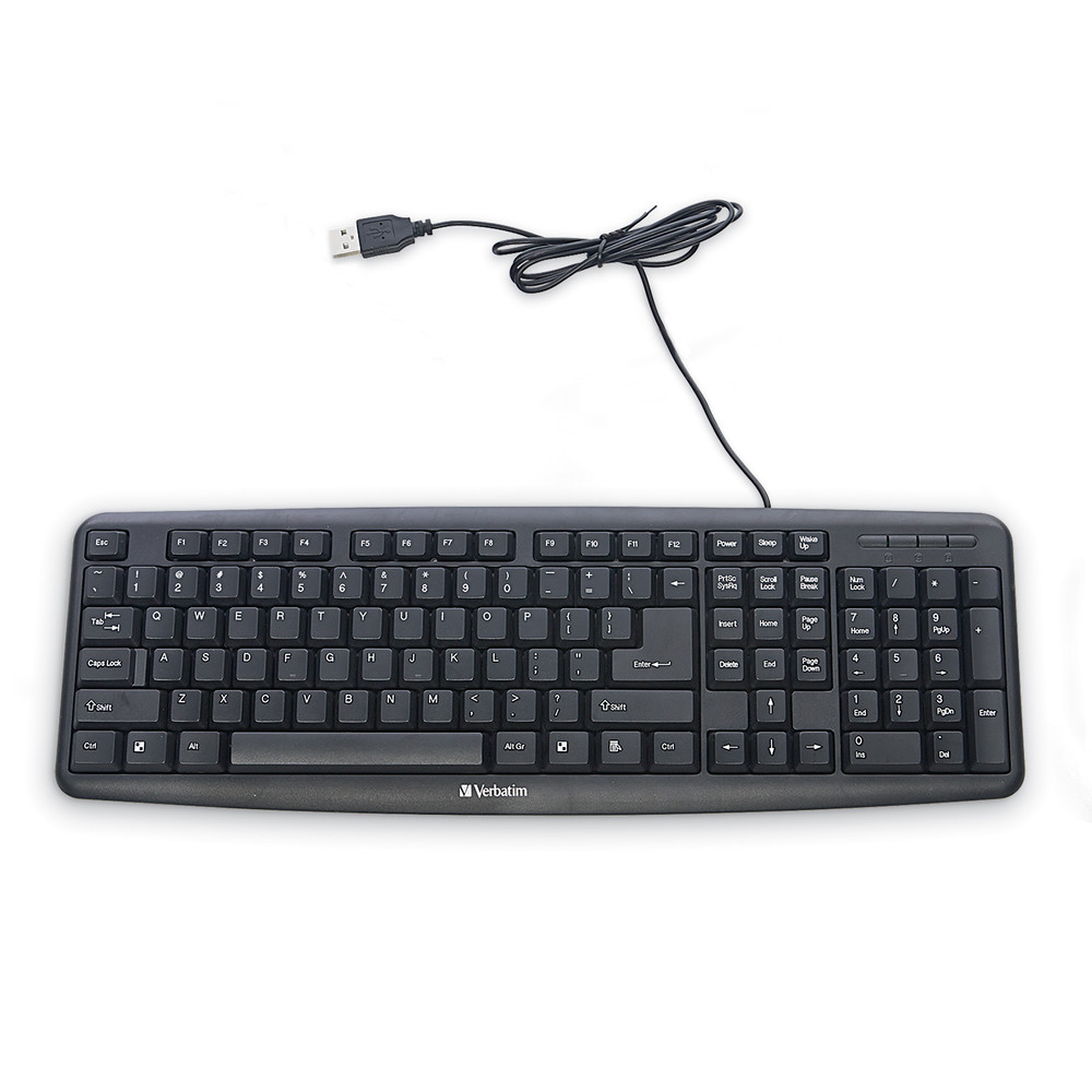 Teclado USB Multimedia - VERBATIM - 98109