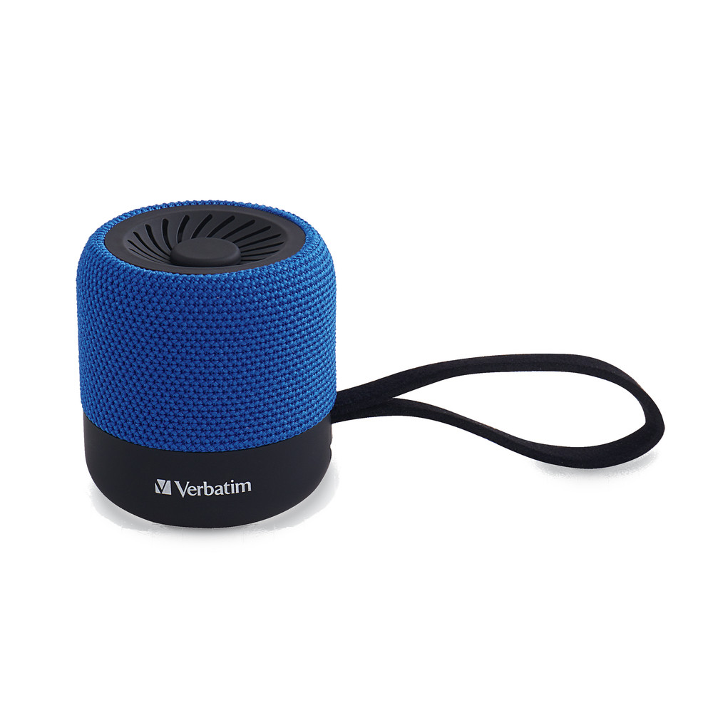 Mini altavoz inalámbrico Bluetooth Azul/Negro Verbatim