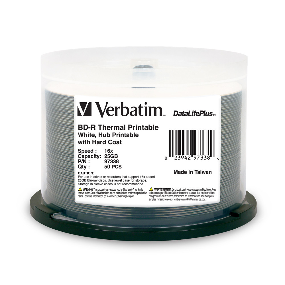 Amazon.com: Verbatim M DISC BD-R 25GB 4X with Branded