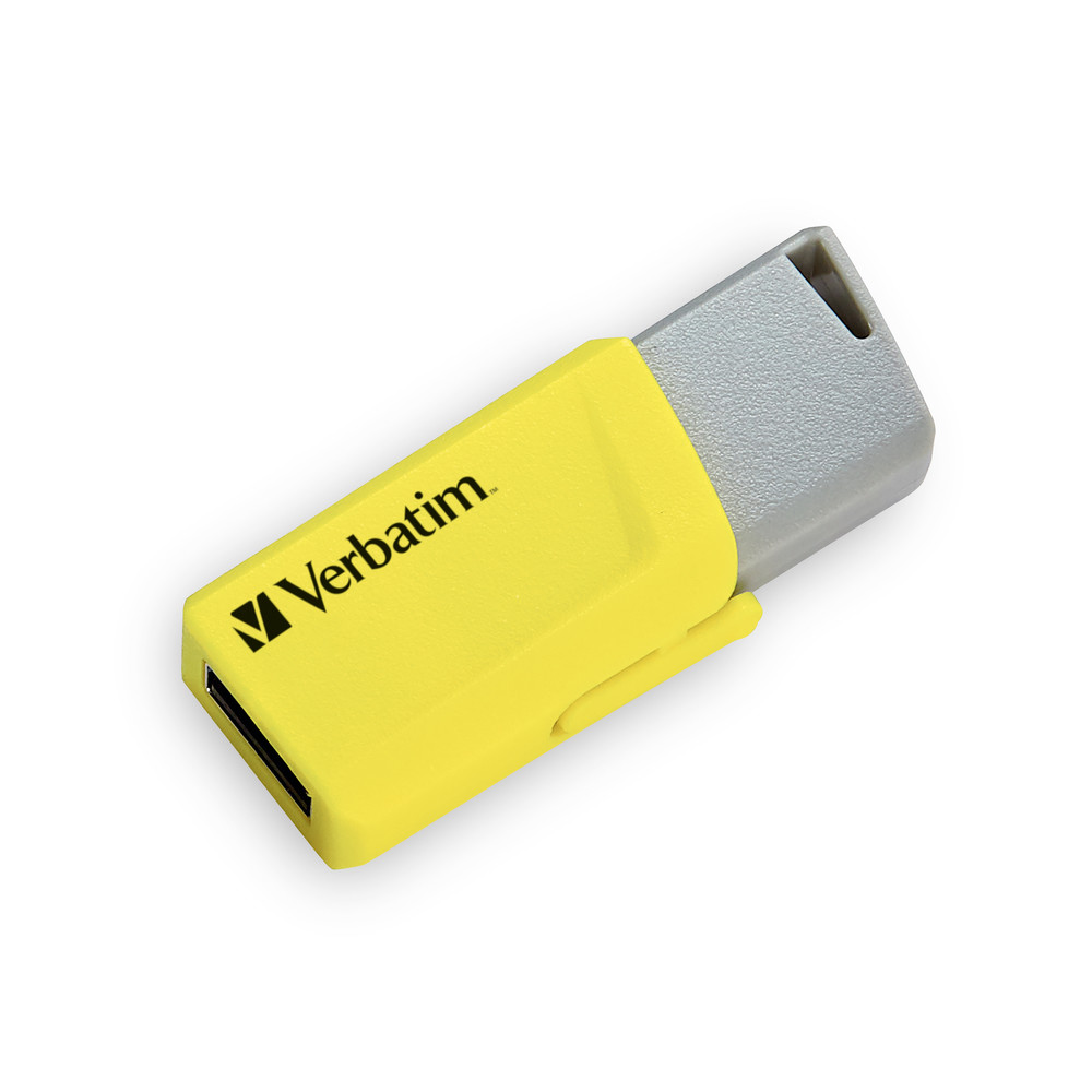 I de fleste tilfælde Rough sleep Fritid 16GB Store 'n' Click™ USB Flash Drive – 2pk – Blue, Yellow: Everyday USB  Drives - USB Drives | Verbatim