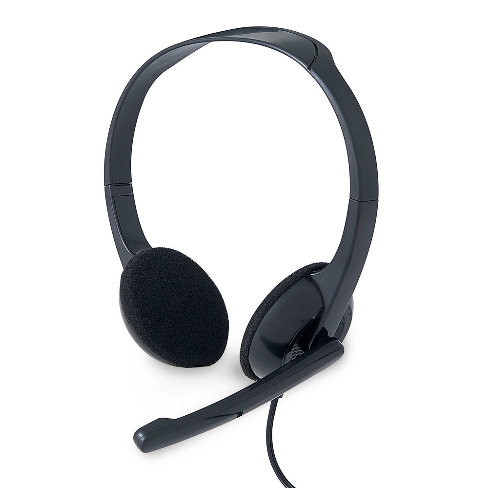 Stereo headset with best sale microphone