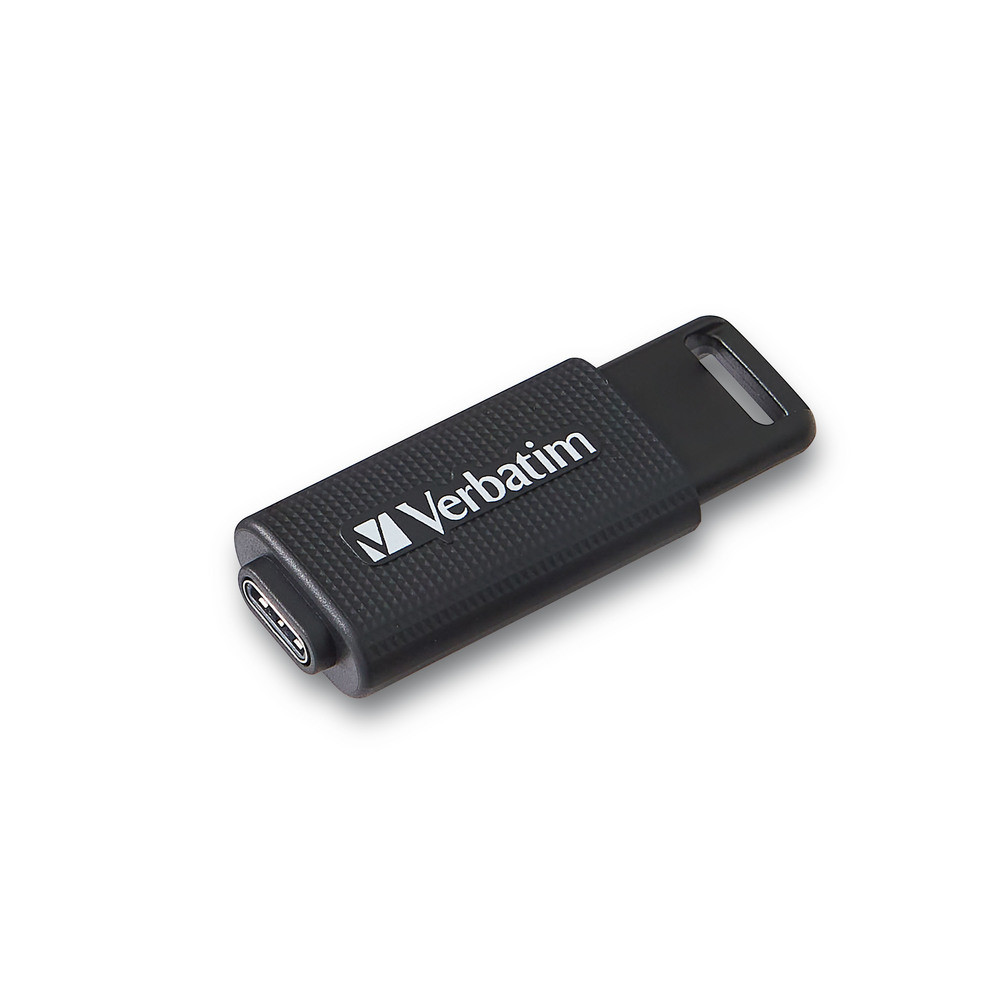 Verbatim Keypad Secure USB-C-Stick, 128 GB, Black - Worldshop