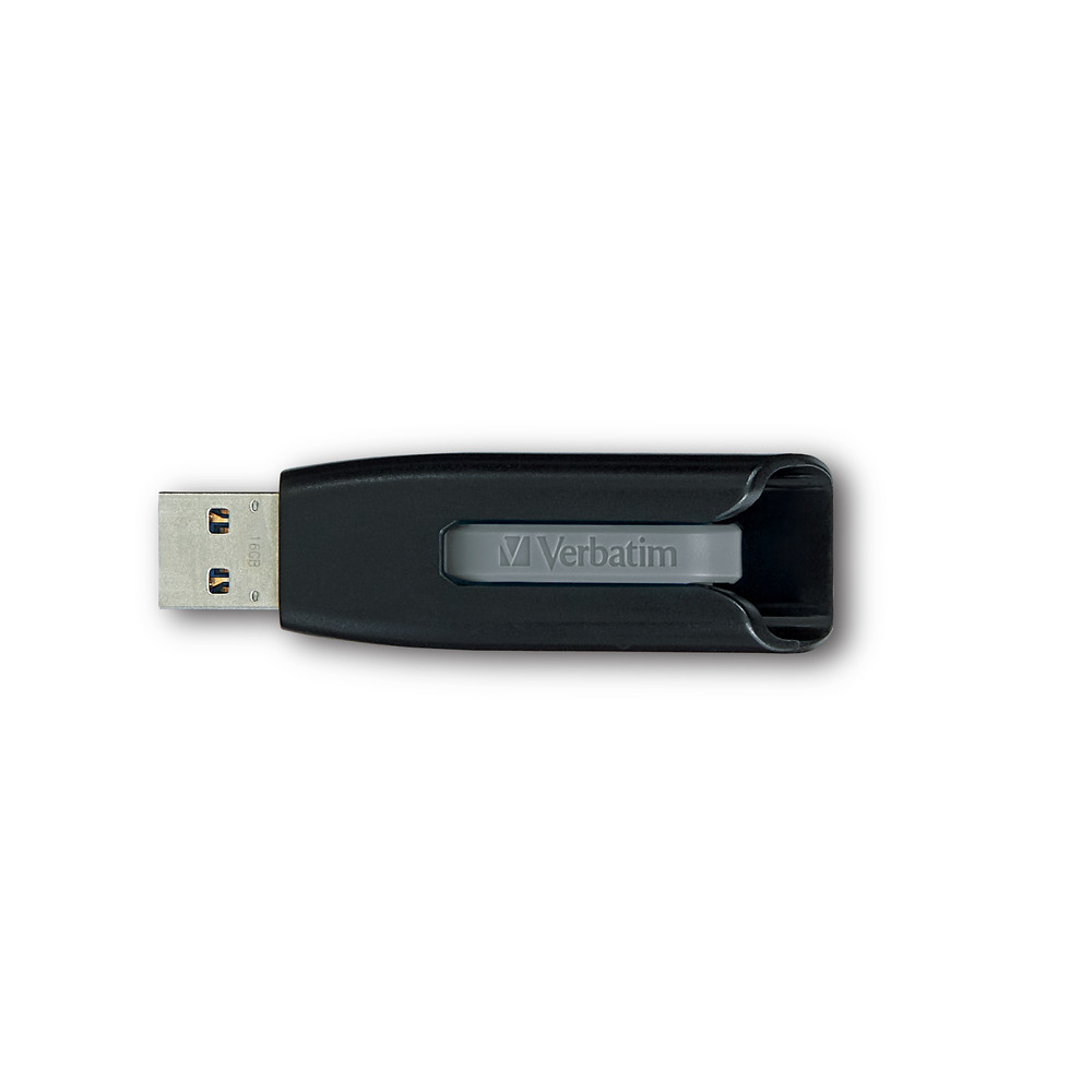 Clé USB 3.2 Verbatim 128 Go, Type-C rétractable, (R) 100 Mo/s, (W