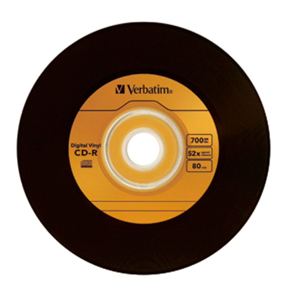 Rug Anger på CD-R 80min 52X with Digital Vinyl Surface - 10pk Bulk Box: CD-R - CD |  Verbatim