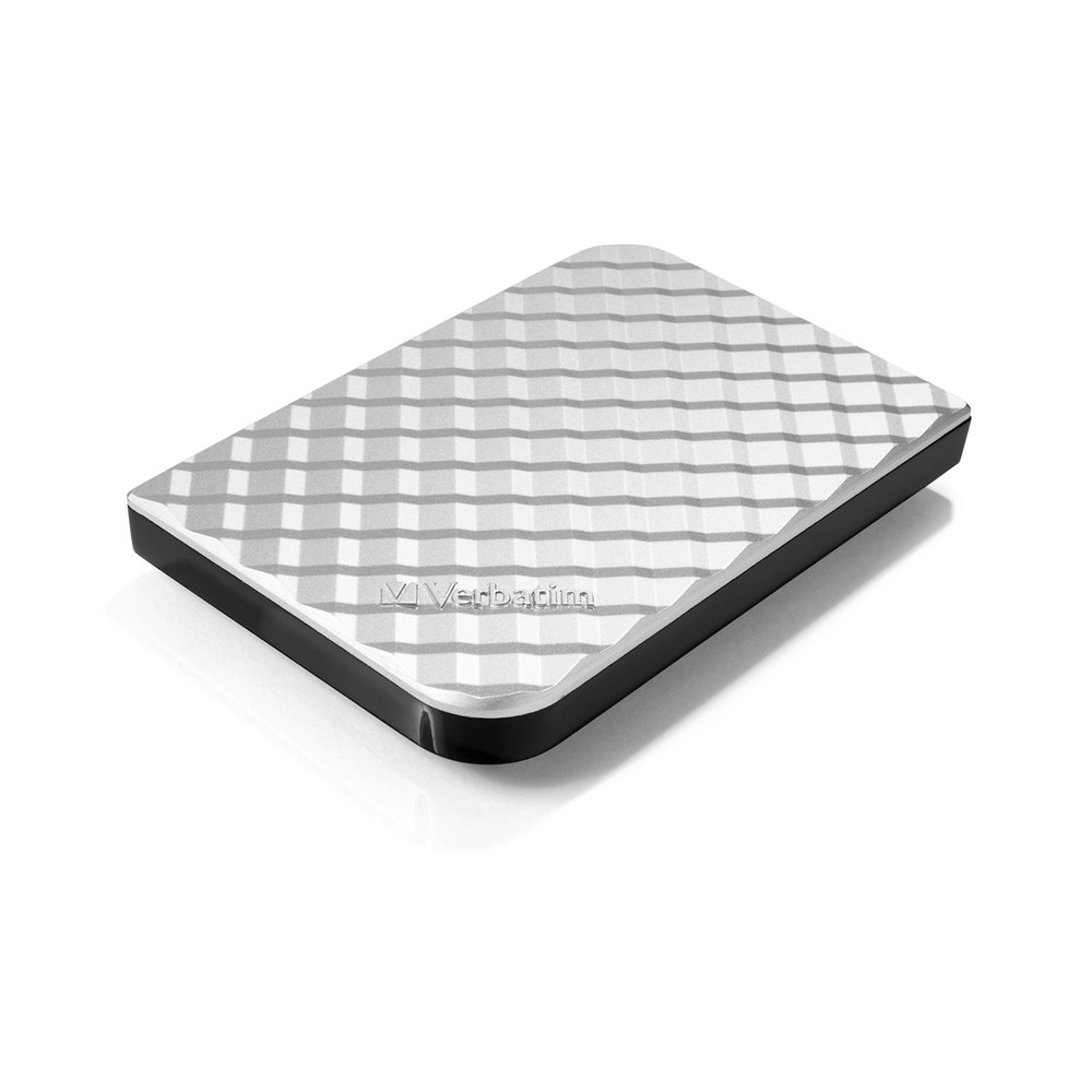 1TB Store 'n' Go Hard Drive, USB 3.0 – Diamond Silver: Portable - Hard Drives | Verbatim