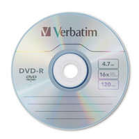 AZO DVD-R 4.7GB 16X with Branded Surface - 100pk Spindle: DVD R DVD
