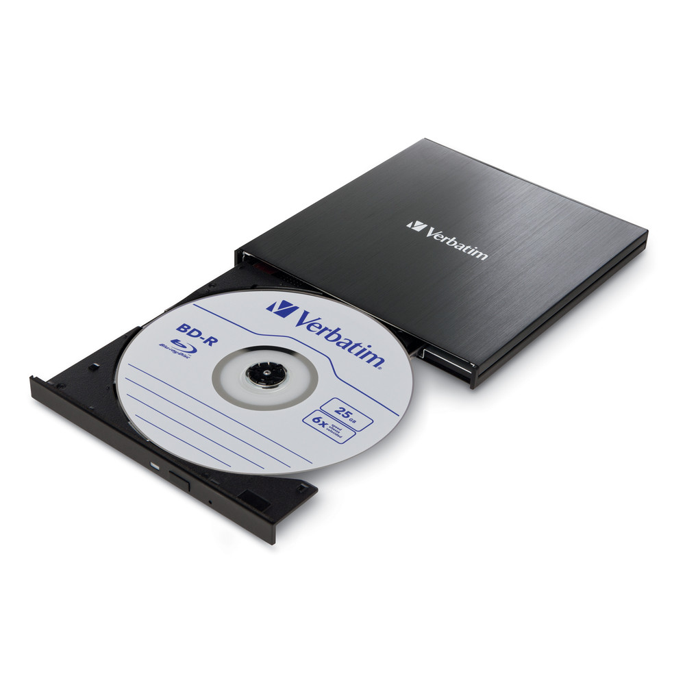 uitvegen genezen De Kamer External Slimline Blu-ray Writer: Disc Drives & Burners - Accessories |  Verbatim